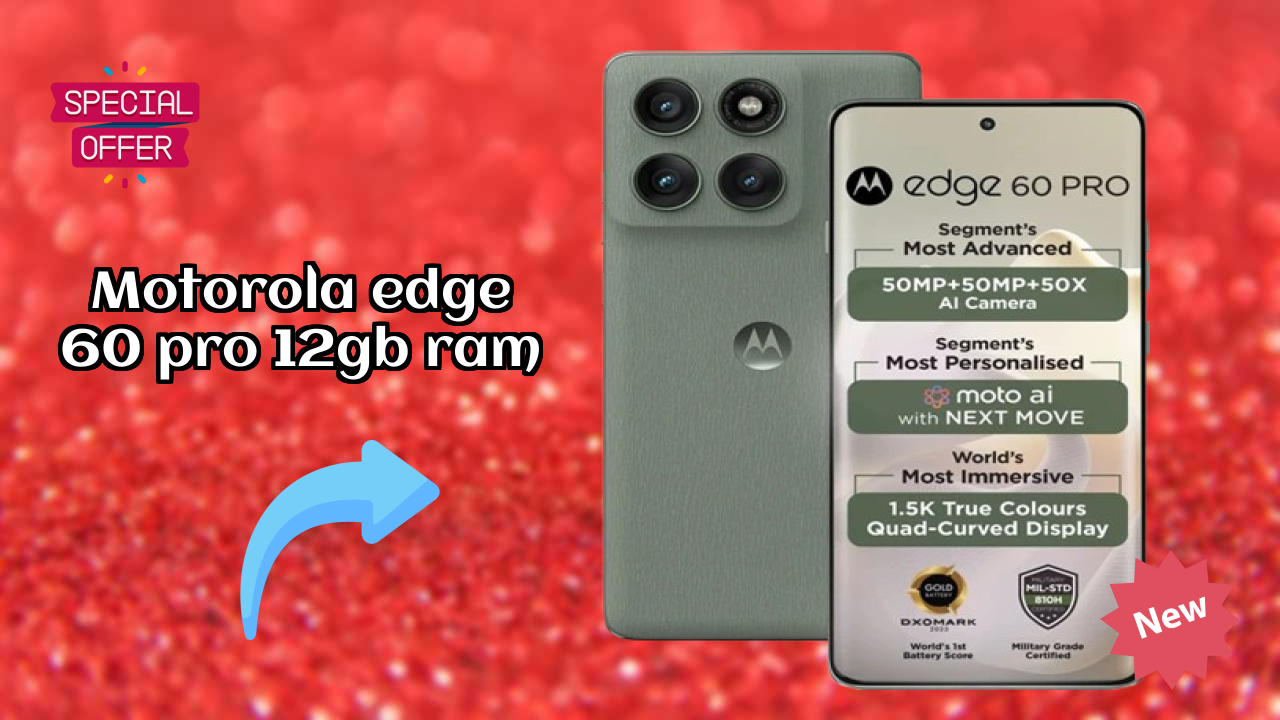 Motorola Edge 60 Pro 12GB RAM Battery Life: 6000 MAh Real-World Test