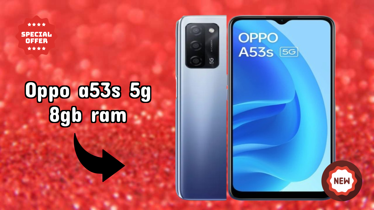 OPPO A53s 5G 8GB RAM Display Technology: IPS LCD Explained