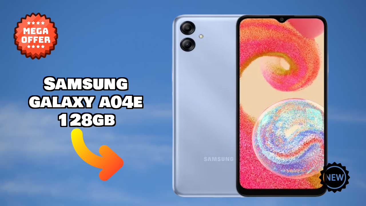 Samsung Galaxy A04e 128GB Camera Quality: 13 MP + 2 MP Rear Camera Low Light