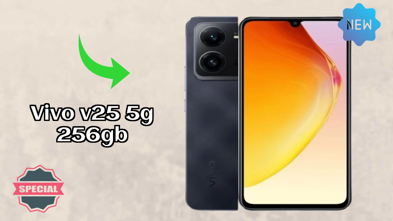 Vivo V25 5G 256GB Display Technology: AMOLED Quality